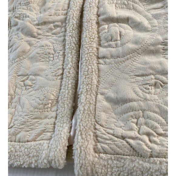 Denim & Co. NWT Womens Quilted Lined Ivory Polyester Sleeveless Vest Size 3X - Picture 8 of 11